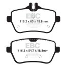 EBC Yellowstuff Bremsbeläge Hinterachse ohne ABE...