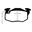 EBC Yellowstuff Bremsbeläge Vorderachse ohne ABE...