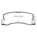 EBC Yellowstuff Bremsbeläge Hinterachse ohne ABE...