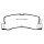 EBC Yellowstuff Bremsbeläge Hinterachse ohne ABE Toyota Corolla 5 E9 Schrägheck DP4629R