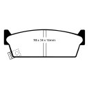 EBC Yellowstuff Bremsbeläge Hinterachse ohne ABE...