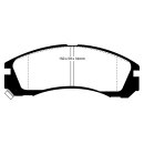 EBC Yellowstuff Bremsbeläge Vorderachse ohne ABE...