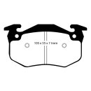 EBC Yellowstuff Bremsbeläge Vorderachse mit ABE...