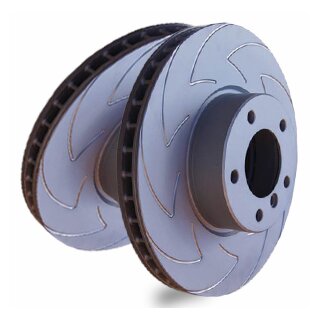 EBC High-Carbon Blade Disc Bremsscheiben Hinterachse ohne ABE Audi A6 4B, C5 Stufenheck BSD1054