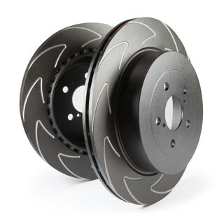 EBC High-Carbon Blade Disc Bremsscheiben schwarz Hinterachse mit ABE VW Passat 6 3C5 Kombi BSD1416
