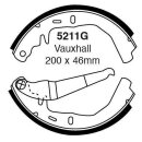 EBC Premium Bremsbacken Hinterachse Opel Ascona A 81_,...