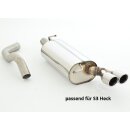 Friedrich Motorsport Sportendschalldämpfer Audi A3...