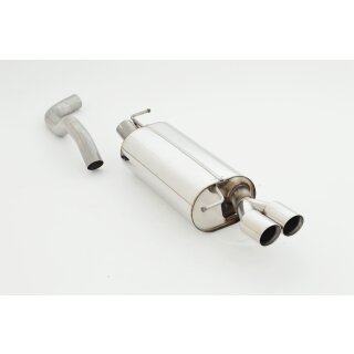 Friedrich Motorsport Sportendschalldämpfer Edelstahl 971412VL-X