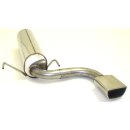 Friedrich Motorsport Sportendschalldämpfer mittig...