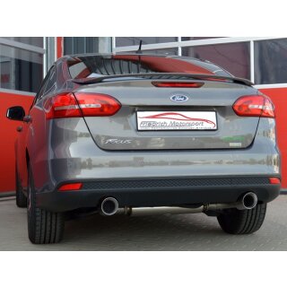 Friedrich Motorsport Duplex Sportendschalldämpfer Ford Focus III Stufenheck 921202BLD-X
