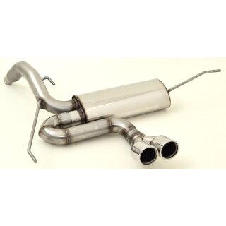 Friedrich Motorsport Sportendschalldämpfer mittig Opel ADAM M971102-X