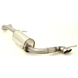 Friedrich Motorsport Sportendschalldämpfer mittig Seat Ibiza 6J Facelift / 6P SC Cupra M972742TC