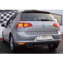 Friedrich Motorsport Sportendschalldämpfer VW Golf...