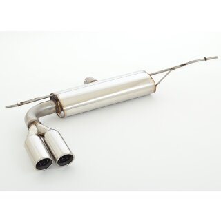 Friedrich Motorsport Sportendschalldämpfer Edelstahl 971449-X