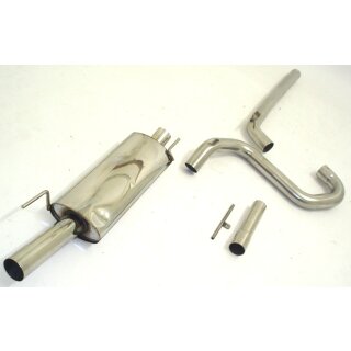 Friedrich Motorsport Gr.A Rennsportanlage Edelstahl 941400-x