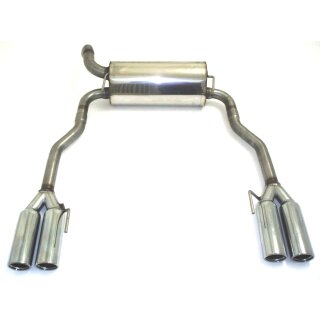 Friedrich Motorsport Duplex Sportendschalldämpfer Chevrolet Cruze Fließheck 970907D-X