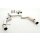 Friedrich Motorsport 76mm Duplex-Sportendschalldämpfer Audi A5 B8 Sportback Frontantrieb und Quattro 971038AVLD-X3-X