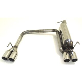 Friedrich Motorsport Duplex Sportendschalldämpfer Mitsubishi Colt CZT Z30 970602TD-X