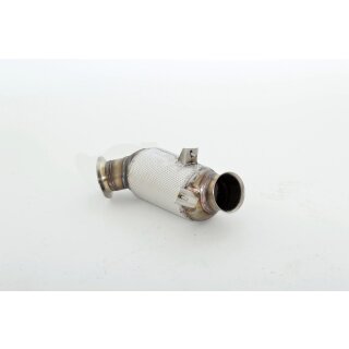 Friedrich Motorsport 90mm Downpipe mit 300 Zellen HJS Sport-Kat. Edelstahl 681369A-DPKAHJS