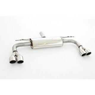 Friedrich Motorsport Duplex Sportendschalldämpfer Audi A3 8V Sportback Frontantrieb 971063BSLD-X