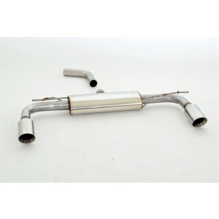 Friedrich Motorsport Duplex Sportendschalldämpfer VW Beetle 5C und Cabrio inkl. Dune 971448ATD-X