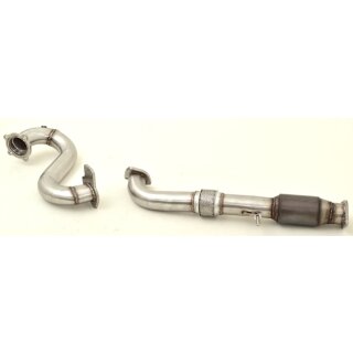 Friedrich Motorsport 76mm Downpipe mit Sport-Kat. Opel Astra J GTC OPC 981171AT-HRTKA