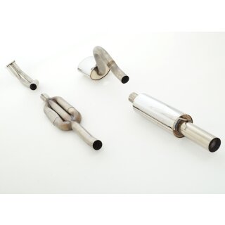 Friedrich Motorsport Gr.A Rennsportanlage Edelstahl 941180-x