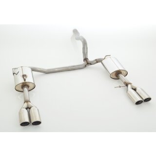 Friedrich Motorsport Duplex Sportendschalldämpfer VW T5 Bus 971424D-X