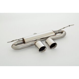 Friedrich Motorsport Duplex Sportendschalldämpfer VW Golf V 971425RLD-X