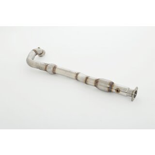 Friedrich Motorsport 76mm Downpipe mit 200 Zellen Sport-Kat. Edelstahl 981174T-X3-DPKA