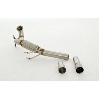 Friedrich Motorsport 3 Zoll (76mm) Downpipe mit Sport-Kat. Edelstahl 981444G-X3-DPKA