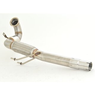 Friedrich Motorsport 3 Zoll (76mm) Downpipe mit Sport-Kat. Edelstahl 981450G-X3-DPKA