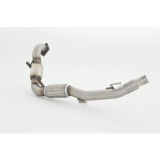 Friedrich Motorsport 70mm Downpipe mit Sport-Kat. Edelstahl 881042T-DPKA