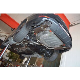 Friedrich Motorsport 76mm Duplex-Sportendschalldämpfer Seat Leon 5F ST Cupra 972711TCD-X3-X