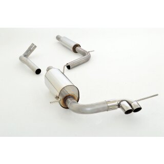 Friedrich Motorsport Gr.A Anlage mittig Seat Ibiza 6J Facelift / 6P SC Cupra M982744TC