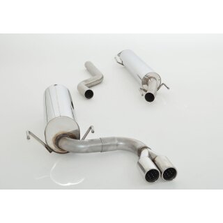 Friedrich Motorsport Gr.A Anlage mittig Opel Astra G M981151T-x