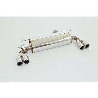 Friedrich Motorsport 76mm Duplex-Sportendschalldämpfer Edelstahl 971368D-X3-X
