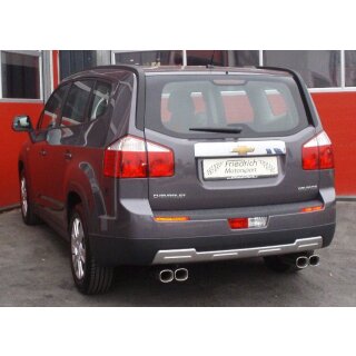 Friedrich Motorsport Gr.A Duplexanlage Chevrolet Orlando 990920A-X