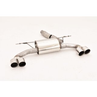 Friedrich Motorsport 76mm Duplex-Sportendschalldämpfer Edelstahl 971367ALD-X3-X