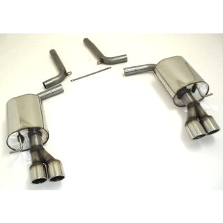 Friedrich Motorsport Duplex Sportendschalldämpfer Audi A6 4F Quattro und Allroad 971018D-X