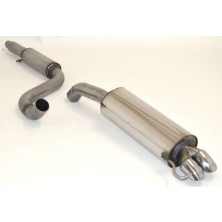 Friedrich Motorsport 76mm (3 Zoll) Anlage Audi A3 8L Frontantrieb 981012-X3
