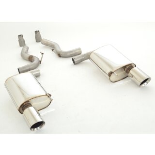 Friedrich Motorsport 70mm Duplex Sportendschalldämpfer Ford Mustang Coupe 861206TD-X