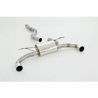 Friedrich Motorsport 76mm Duplex-Sportendschalldämpfer Edelstahl 971369BD-X3-X