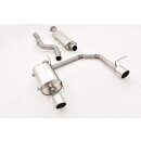 Friedrich Motorsport 76mm Duplex-Anlage Nissan Pulsar C13...