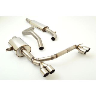 Friedrich Motorsport 3 Zoll (76mm) Duplexanlage Renault Megane III Grandtour (Typ Z) inkl. GT 991912-X3-X