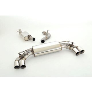 Friedrich Motorsport 76mm Duplex-Anlage mit Klappensteuerung Audi TTS 8S Quattro 991004SKL-X3-X