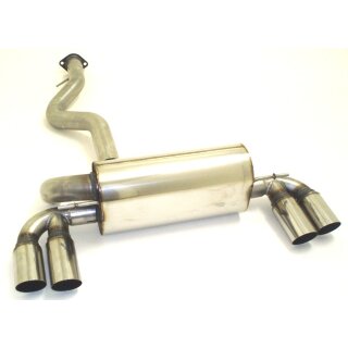 Friedrich Motorsport 76mm Duplex-Sportendschalldämpfer BMW 1er M-Coupe E82 861350D-X