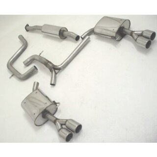 Friedrich Motorsport 70mm Duplexanlage Ford Mondeo (BA7) 881227TD-X