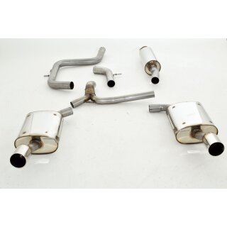 Friedrich Motorsport 70mm Duplexanlage Ford Mondeo (BA7) 881224TD-X