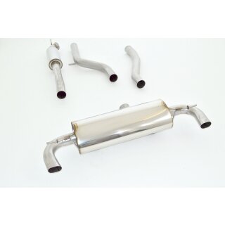 Friedrich Motorsport 76mm Duplex-Anlage Edelstahl 991600T-X3